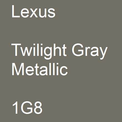 Lexus, Twilight Gray Metallic, 1G8.